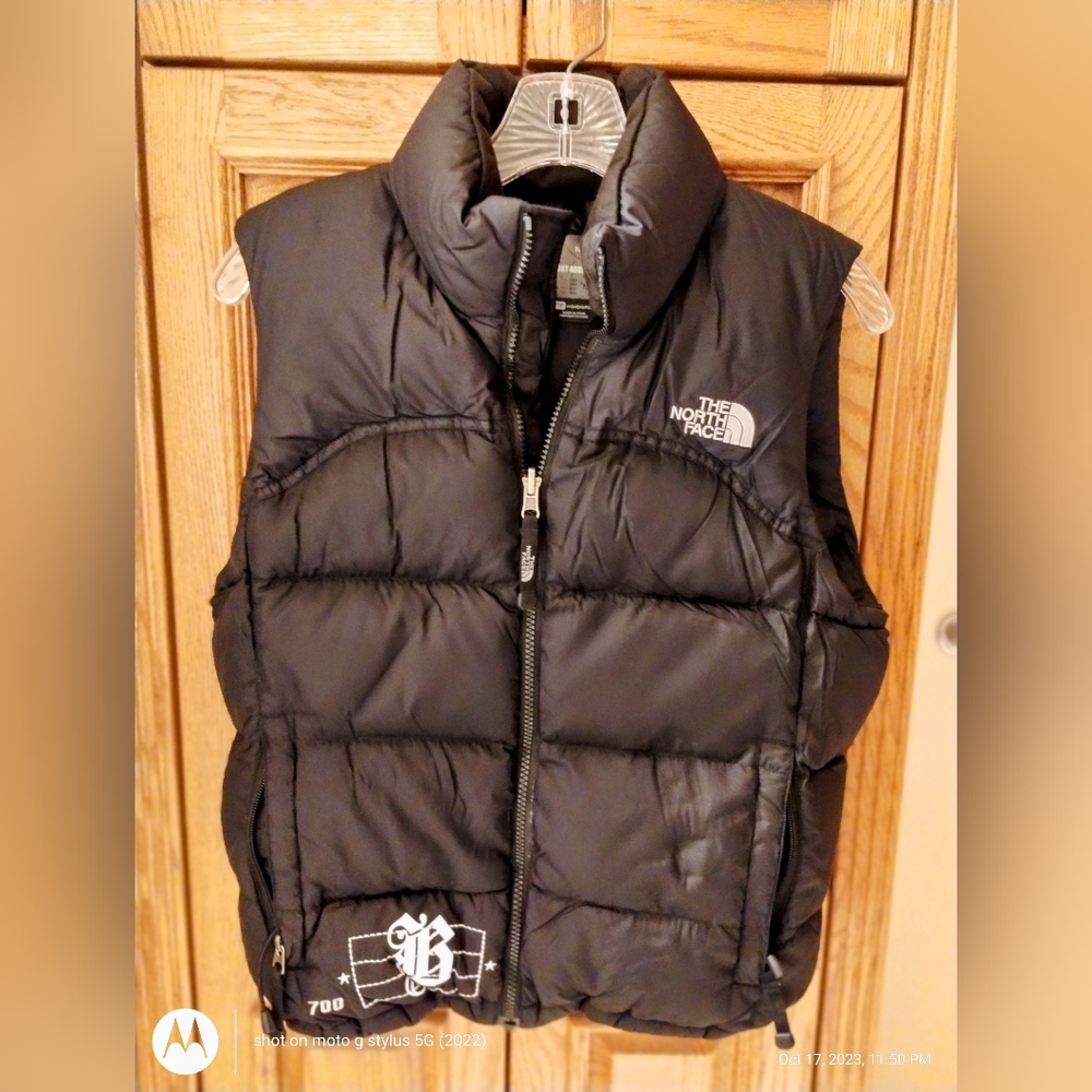 The North Face Black Puffer Vest